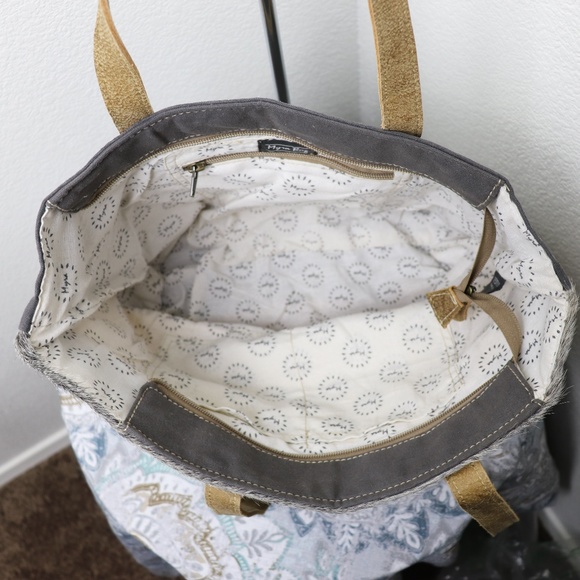 🆕Myra Bag MULTI Large Tote Bag Canvas Purse Women - Picture 3 of 17